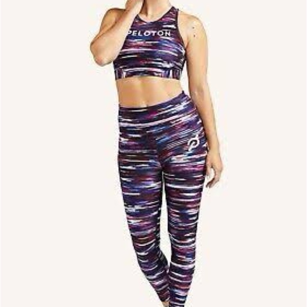 Peloton Melody Striped Activewear Set
